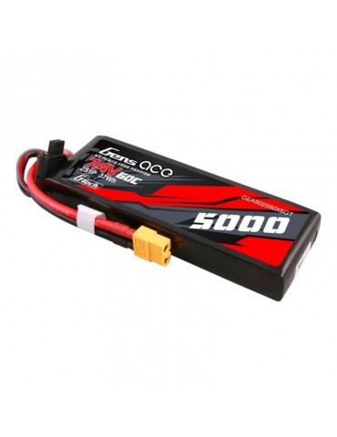 Gens Ace G-Tech 5000mAh 7.4V 60C 2S LiPo akumuliatorius su XT60 jungtimi
