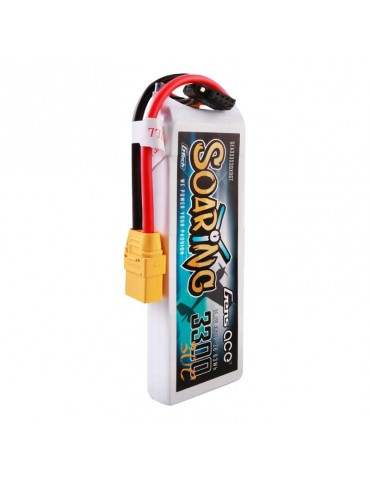 Gens ace G-Tech Soaring 3300mAh 11.1V 30C 3S1P Lipo Akumuliatorius  XT90