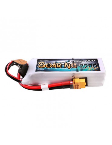 Gens ace G-Tech Soaring 2200mAh 14.8V 30C 4S1P Lipo Akumuliatorius XT60