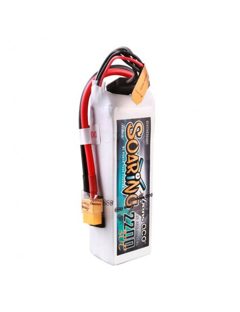 Gens ace G-Tech Soaring 2200mAh 14.8V 30C 4S1P Lipo Akumuliatorius XT60