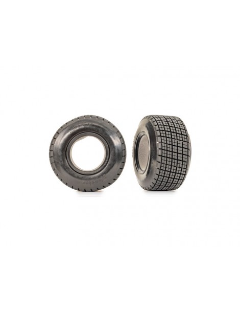 Traxxas Tires 2.2/3.0", Hoosier (2)/ foam inserts (2)