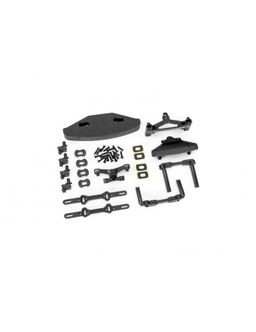 Traxxas Body mounts, front & rear