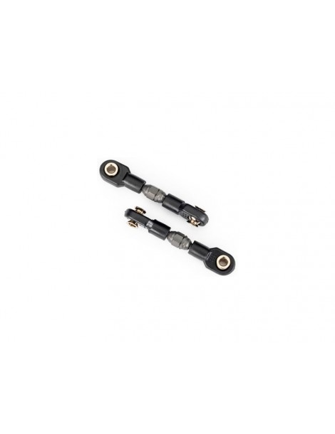 Traxxas Toe links, steel (36mm) (2)