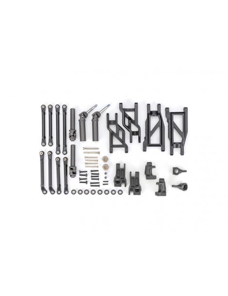 Traxxas Extreme Heavy Duty Pakabos Atnaujinimo Rinkinys (Juodas) - Rustler 2WD / Stampede 2WD (9180)