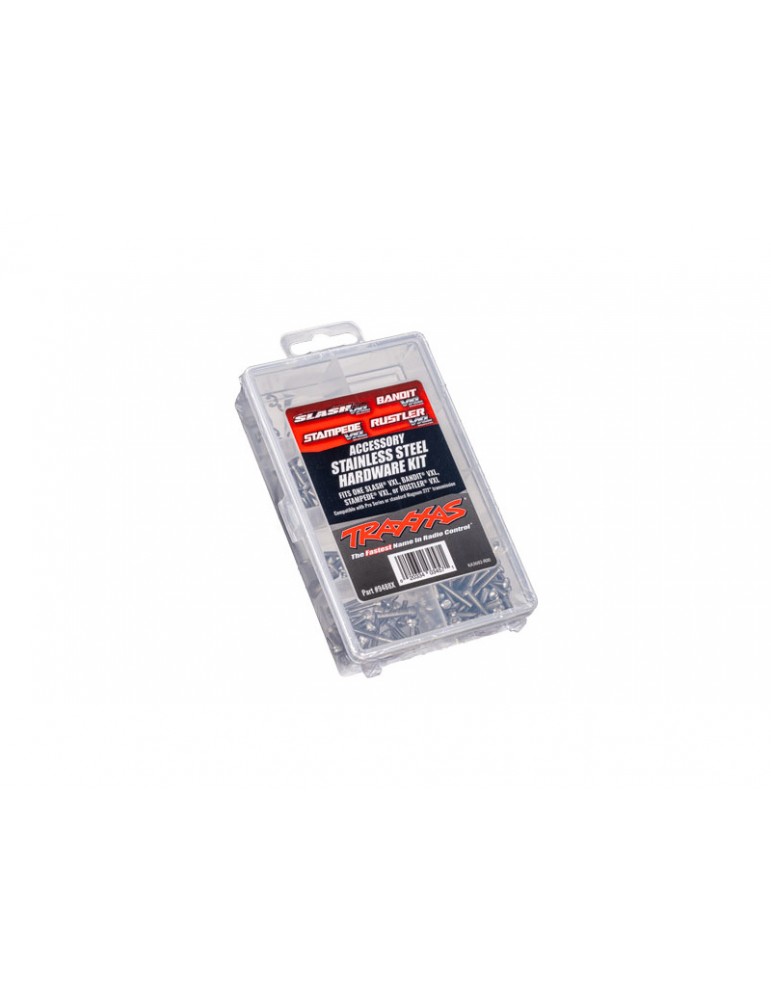 Traxxas Hardware kit, stainless steel (2WD VXL)
