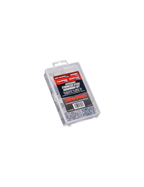 Traxxas Hardware kit, stainless steel (2WD VXL)