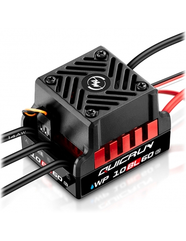 Hobbywing QuicRun WP10BL60 G2 bešepetėlinis ESC 60A 2-3s 1:10