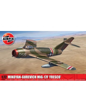 Airfix MiG-17F Fresco (1:72) Modelio Rinkinys (A03091A)