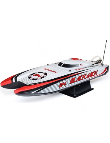 RC Laivas Proboat Blackjack V2 24" BL RTR Vegas Offshore