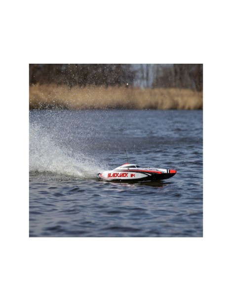 RC Laivas Proboat Blackjack V2 24" BL RTR Vegas Offshore
