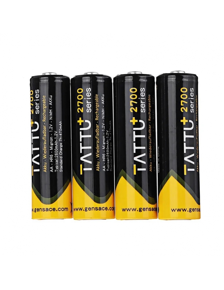 Akumuliatorius NiMH Tattu 2700mAh 1.2V Akumuliatorius NiMH Tattu 2700mAh 1.2V