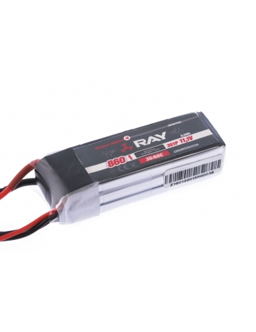 Akumuliatorius G4 RAY Li-Pol 860mAh 11.1V30/60C Air