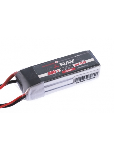 Akumuliatorius G4 RAY Li-Pol 860mAh 11.1V30/60C Air