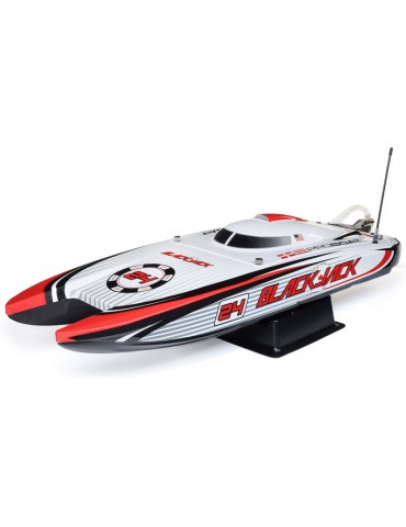 RC Laivas Proboat Blackjack V2 24" BL RTR Vegas Offshore