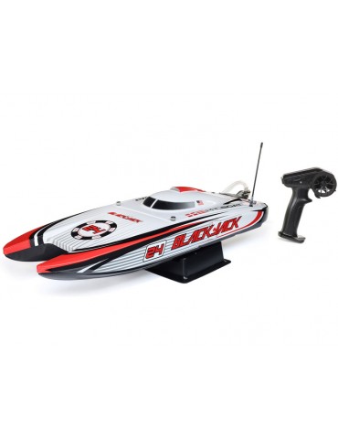 RC Laivas Proboat Blackjack V2 24" BL RTR Vegas Offshore
