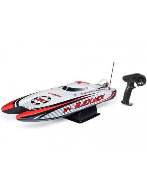 RC Laivas Proboat Blackjack V2 24" BL RTR Vegas Offshore