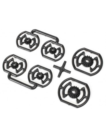 TLR Internal Diff Gear Set, Composite: 22X-4
