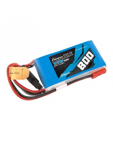 Gens ace G-Tech Lipo 800mah 7,4V 45C 2S1P Lipo akumuliatorius