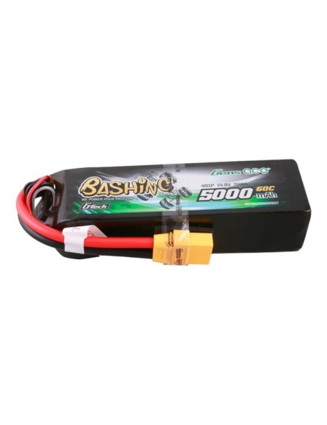 Gens ace G-Tech 5000mAh 14.8V 4S1P 60C Lipo akumuliatorius XT90 Plug-Bashing serija