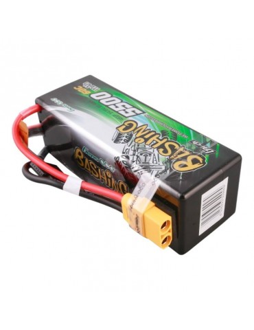 Gens ace G-Tech 5500mAh 4S1P 14.8V 60C HardCase RC automobilių Lipo baterija