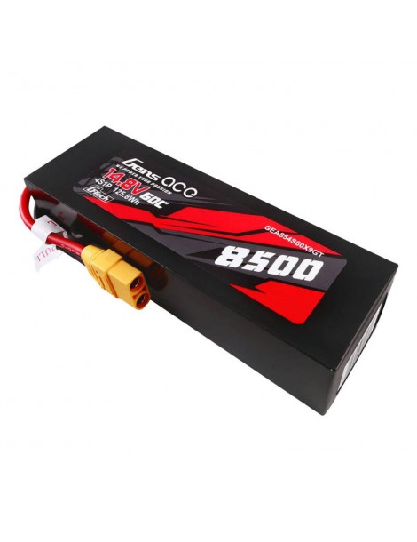 Gens ace G-Tech 8500mAh 14.8V 60C 4S1P Lipo akumuliatorius XT90