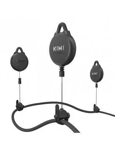 VR Cable Culley System-3 pcs Kiwi Design V2-3 for Meta Quest 2 Black