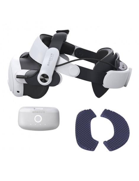 BOBOVR M3 Pro galvos juosta + baterijų paketas, skirtas "Oculus Quest 3