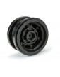 Black Rhino Armory Gunmetal 2.9" Aluminum Dual Offset (+5/+10) Wheels for Axial SCX6