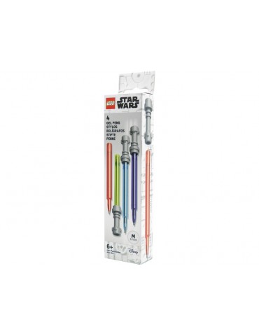 LEGO Star Wars Set Gel pens, lightsaber 4 pcs