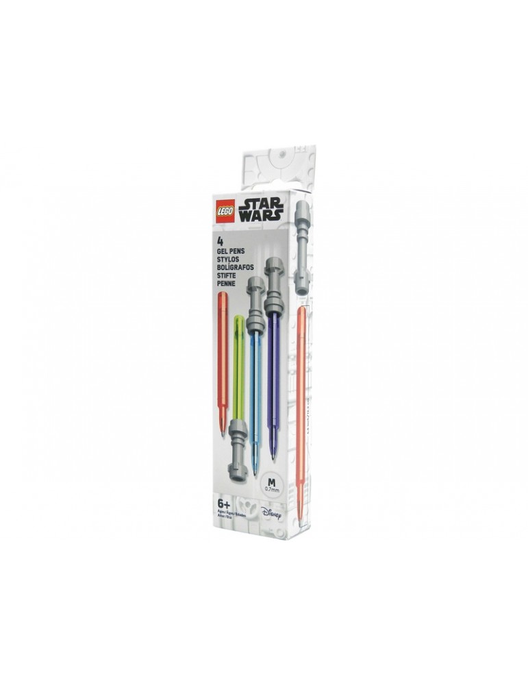 LEGO Star Wars Set Gel pens, lightsaber 4 pcs