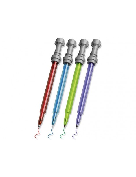 LEGO Star Wars Set Gel pens, lightsaber 4 pcs