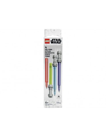 LEGO Star Wars Set Gel pens, lightsaber 4 pcs