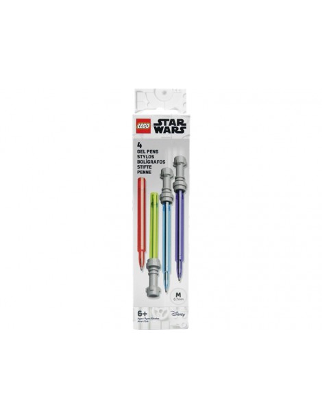 LEGO Star Wars Set Gel pens, lightsaber 4 pcs