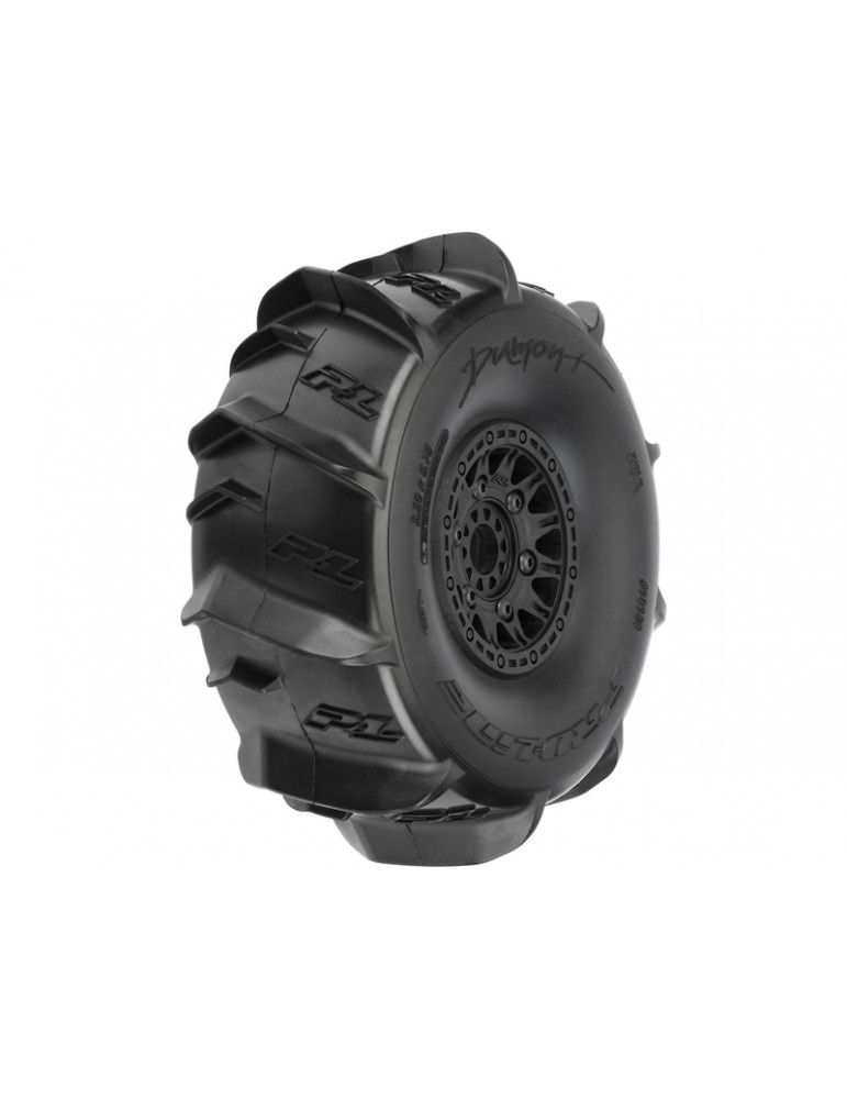 Pro-Line 1/7 Dumont Sand/Snow F/R Tires MTD 17mm Black Raid (2): Mojave/UDR