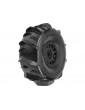 Pro-Line 1/7 Dumont Sand/Snow F/R Tires MTD 17mm Black Raid (2): Mojave/UDR