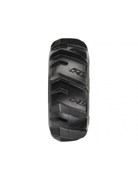 Pro-Line 1/7 Dumont Sand/Snow F/R Tires MTD 17mm Black Raid (2): Mojave/UDR