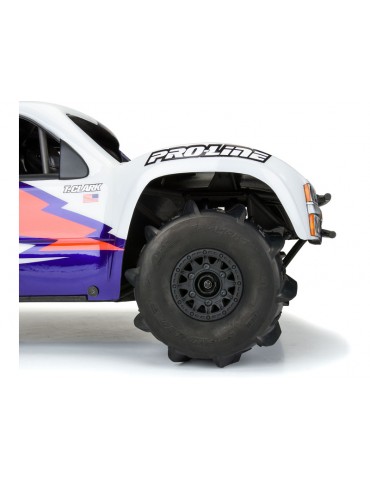 Pro-Line 1/7 Dumont Sand/Snow F/R Tires MTD 17mm Black Raid (2): Mojave/UDR