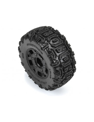 Duratrax 1/10 Warthog F/R 2.2"/3.0" SC Tires MTD 12 & 14mm Black Ripper (2)