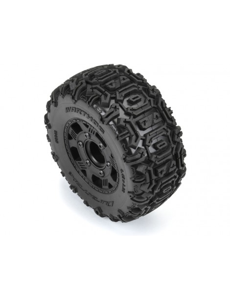 Duratrax 1/10 Warthog F/R 2.2"/3.0" SC Tires MTD 12 & 14mm Black Ripper (2)