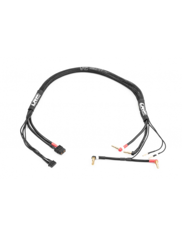 2x 2S įkrovimo laidas - 35 cm - XT60 ir XH | 4/5 mm ir 2 mm