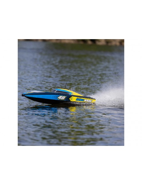 Pro Boat Super Sonicwake 48 colių RC laivas su LED žibintais ir 8S sistema