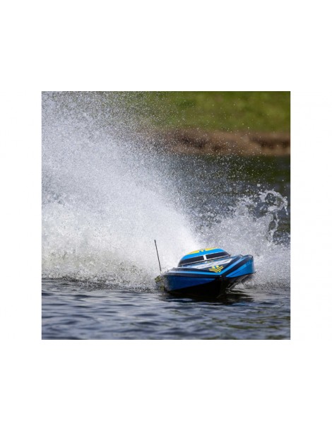 Pro Boat Super Sonicwake 48 colių RC laivas su LED žibintais ir 8S sistema
