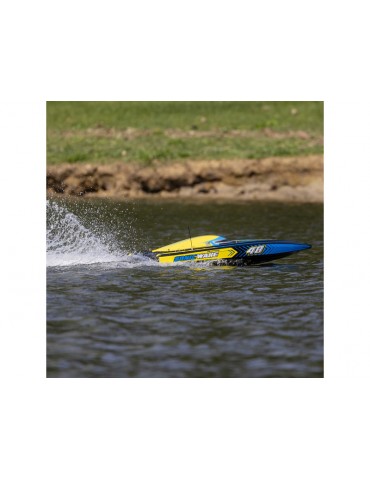 Pro Boat Super Sonicwake 48 colių RC laivas su LED žibintais ir 8S sistema
