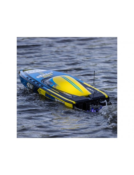 Pro Boat Super Sonicwake 48 colių RC laivas su LED žibintais ir 8S sistema