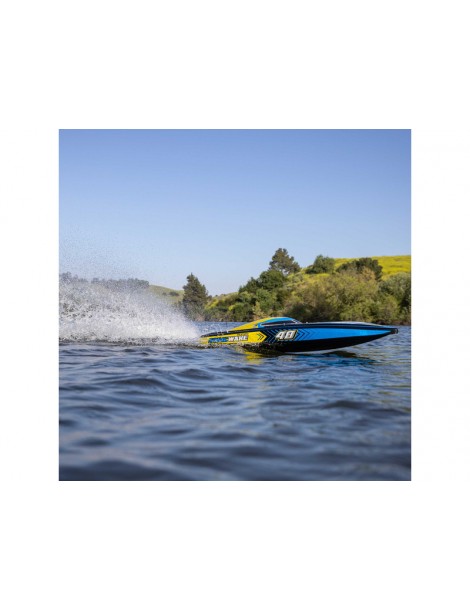 Pro Boat Super Sonicwake 48 colių RC laivas su LED žibintais ir 8S sistema