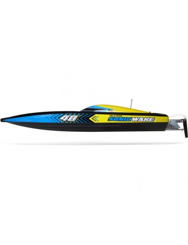 Pro Boat Super Sonicwake 48 colių RC laivas su LED žibintais ir 8S sistema