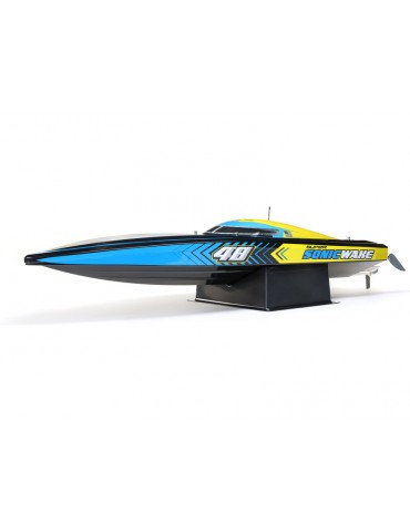 Pro Boat Super Sonicwake 48 colių RC laivas su LED žibintais ir 8S sistema