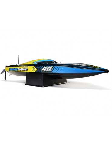 Pro Boat Super Sonicwake 48 colių RC laivas su LED žibintais ir 8S sistema