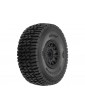 Pro-Line Wheels 2.4/3.3", Mirage TT Belted Tires, Raid Black Wheels (2)
