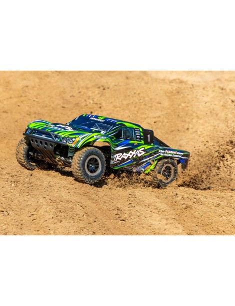 Traxxas Slash 1:10 BL-2s HD RTR Žalia